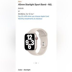 Apple Watch Sport band